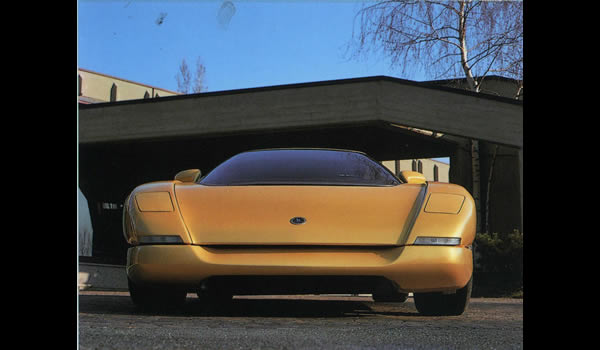 Bertone Corvette Nivola Concept Car 1990 front 1